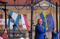 Festiwal orkiestr dętych Złota Lira - parada orkiestr i mażoretek
