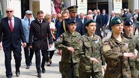 Miejskie uroczystości święta Konstytucji 3 Maja w Rybniku