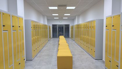 wyremontowane pomieszczenie szkoły II LO