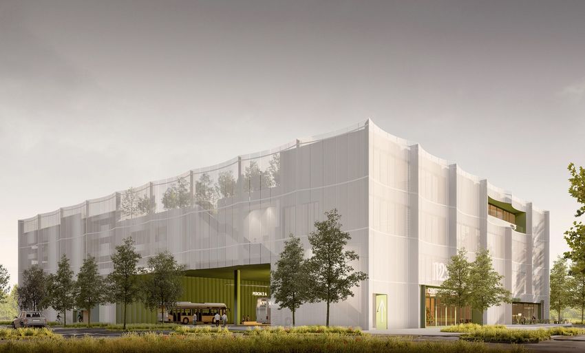 Wizualizacja centrum przesiadkowego