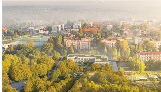 Wizualizacja budynku hospicjum