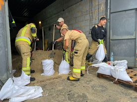 Sytuacja powodziowa w Rybniku