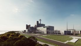 Wizualizacja bloku gazowo-parowego w Rybniku