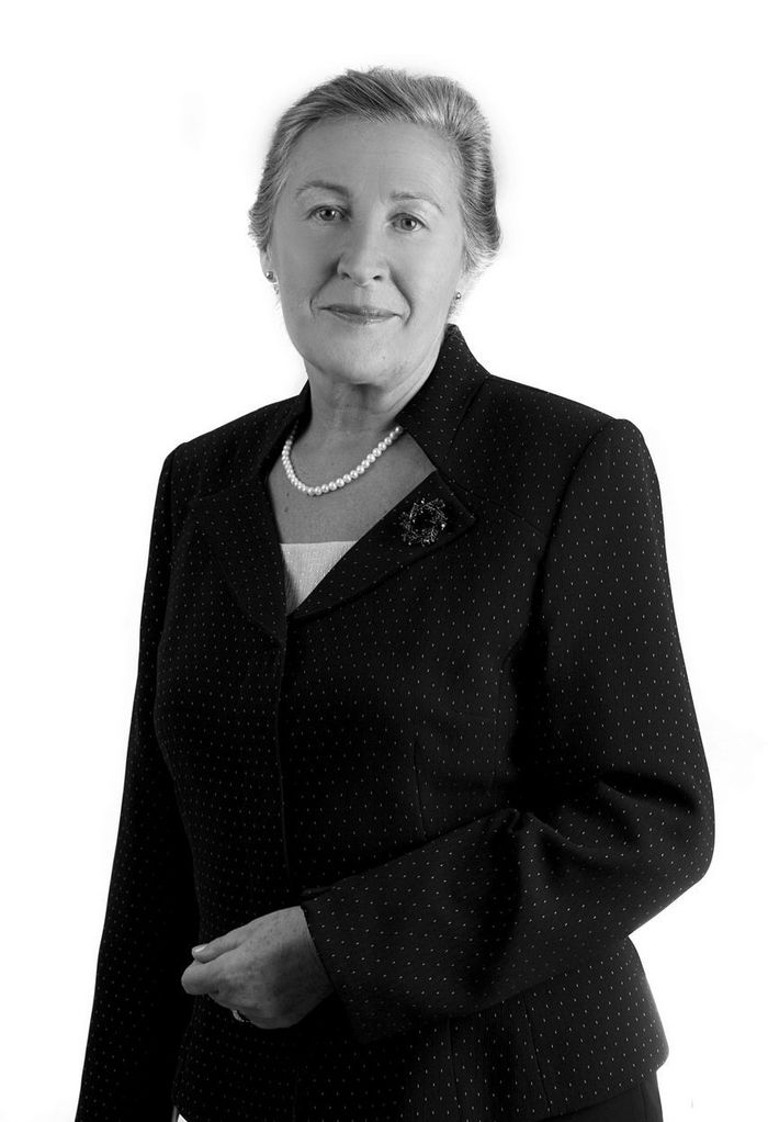 Czarno-białe zdjęcie kobiety