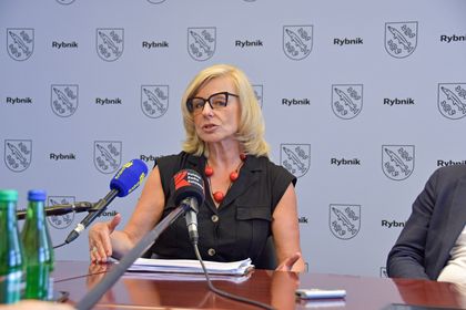 Konferencja prasowa podsumowującą kampanię informacyjną na temat projektu parku kulturowego Centrum Starego Rybnika 