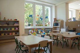 wnętrza miejskiego żłobka nr 4 