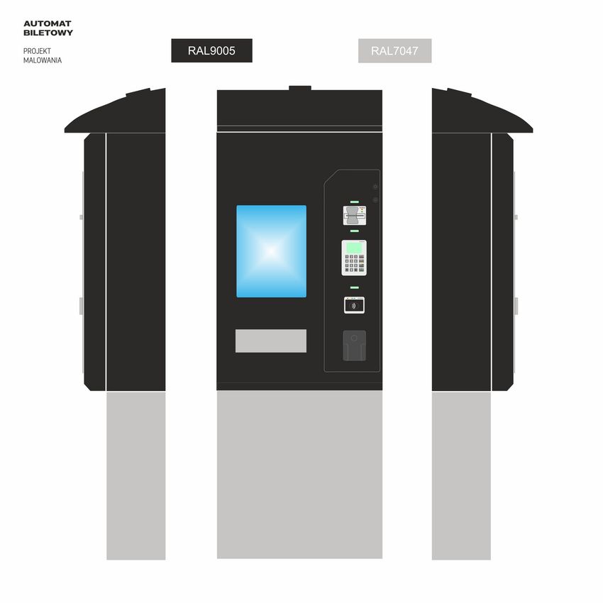 Wizualizacja biletomatu