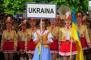 Festiwal orkiestr dętych Złota Lira - parada orkiestr i mażoretek