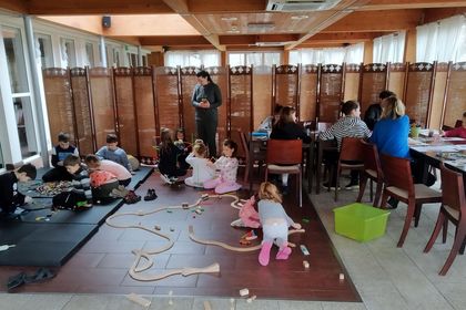 Zajęcia animacyjne dla dzieci z Ukrainy w hotelu Olimpia