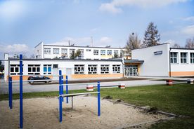 Budynek szkoły po termomodenizacji