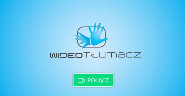Logo strony startowej wideotłumacza