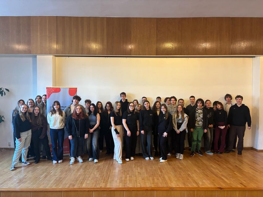 Zdjęcie przedstawia zajęcia w ramach Dni Profilaktyki Przemocy.