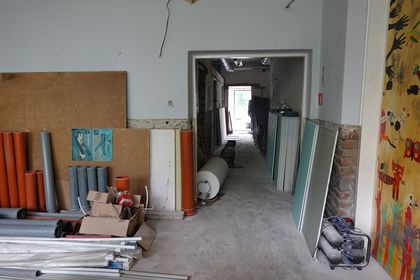 Remont nowej filii bibliotecznej na Nowinach