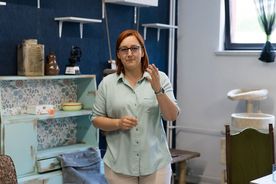 Koci dom tymczasowy w dzielnicy Boguszowice Osiedle