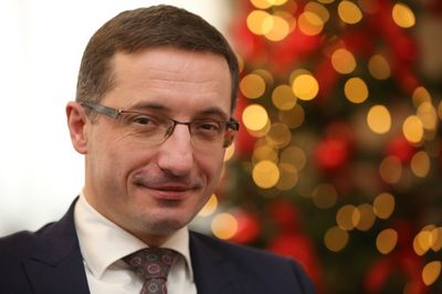 Prezydent Rybnika Piotr Kuczera. Fot. W. Troszk