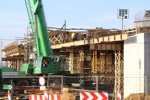 Budowa Drogi Regionalnej Racibórz – Pszczyna – grudzień 2017 r. 
