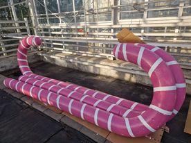 Ozdoby świąteczne przygotowane do ozdobienia rybnickiego rynku