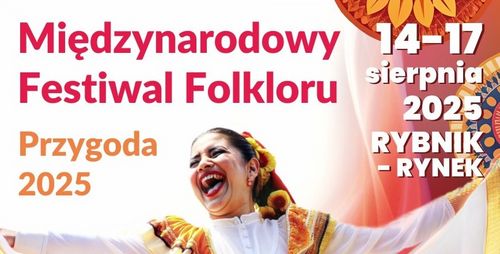 Plakat Międzynarodowy Festiwal Folkloru - "Przygoda"