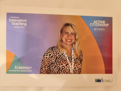 Uroczysta ceremonia wręczenia nagród European Innovation in Teaching Award (EITA) w Brukseli