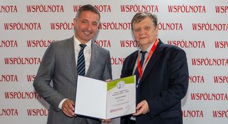 Wręczenie prezydentowi Miasta Rybnika dyplomu za 4 miejsce w rankingu Pisma Samorządu Terytorialnego Wspólnota „Sukces Społeczny Kadencji 2018-2023” 