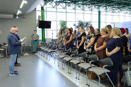 Wręczenia aktów mianowania nauczycielom