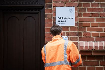 Znakowanie rybnickich zabytków Błękitnymi tarczami 