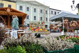 Wielkanocne dekoracje na rybnickim rynku