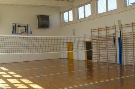 Zespół Szkolno-Przedszkolny nr 7 - wyremontowana sala gimnastyczna