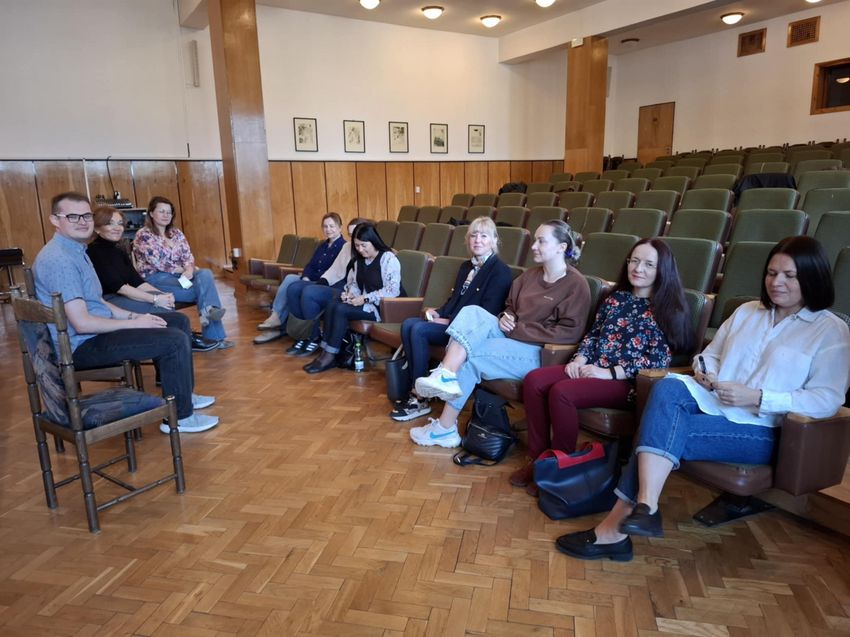 Zdjęcie przedstawia zajęcia w ramach Dni Profilaktyki Przemocy.