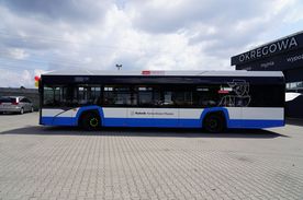 Prezentacja rybnickiego autobusu hybrydowego w Rybniku