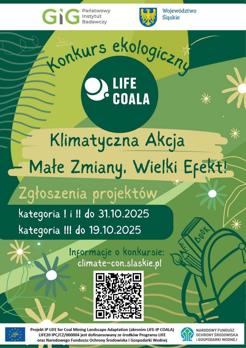 Zdjęcie przedstawia plakat klonkursu.
