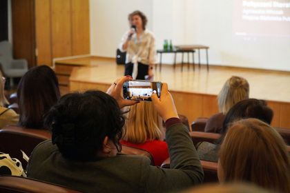 uczestnicy konferencji Biblioteka – nadzieja na lepsze jutro