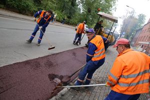 Budowa dróg rowerowych w Śródmieściu. Fot. W. Troszka