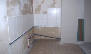 Modernizacja budynku przy ul. Borki 37 C. Fot. ZGM