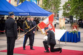 Uroczyste obchody 150-lecia rybnickiej straży pożarnej - Rynek w Rybniku