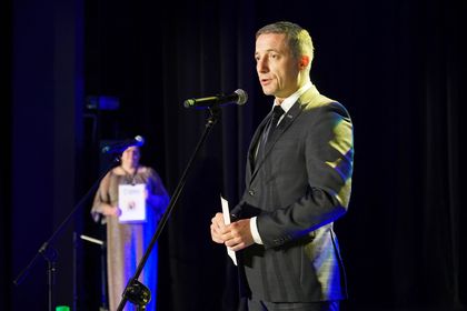 Prezydent Rybnika na konferencji organizowanej przez Ośrodek Rodzinnej Pieczy Zastępczej w Rybniku 
