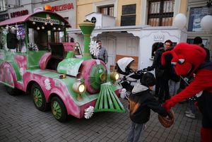 Rybnickie Boże Narodzenie i Kolędowanie. W śnieżnej krainie. Fot. W. Troszka