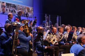 Koncert z okazji 75-lecia Miejskiej Orkiestry Dętej Rybnik połączony z wręczeniem Orkiestrze Złotej Honorowej Lampki Górniczej 