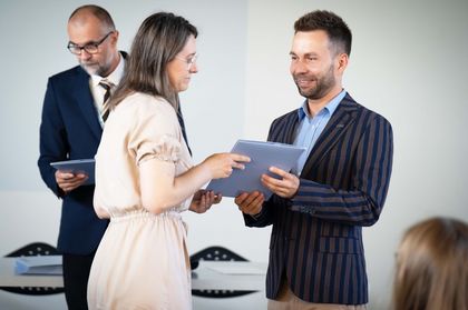 Wręczenia aktów mianowania nauczycielom