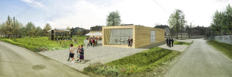 Koncepcja Miejsca Aktywności Lokalnej. Przyg. Pracownia MWArchitekci.