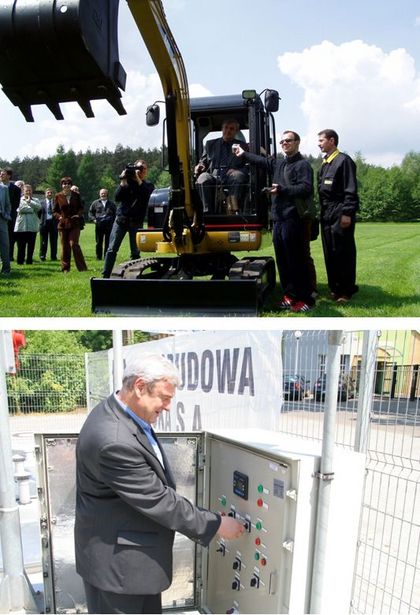 Budowa kanalizacji - zestawienie dwóch zdjęć: kiedyś i dziś 