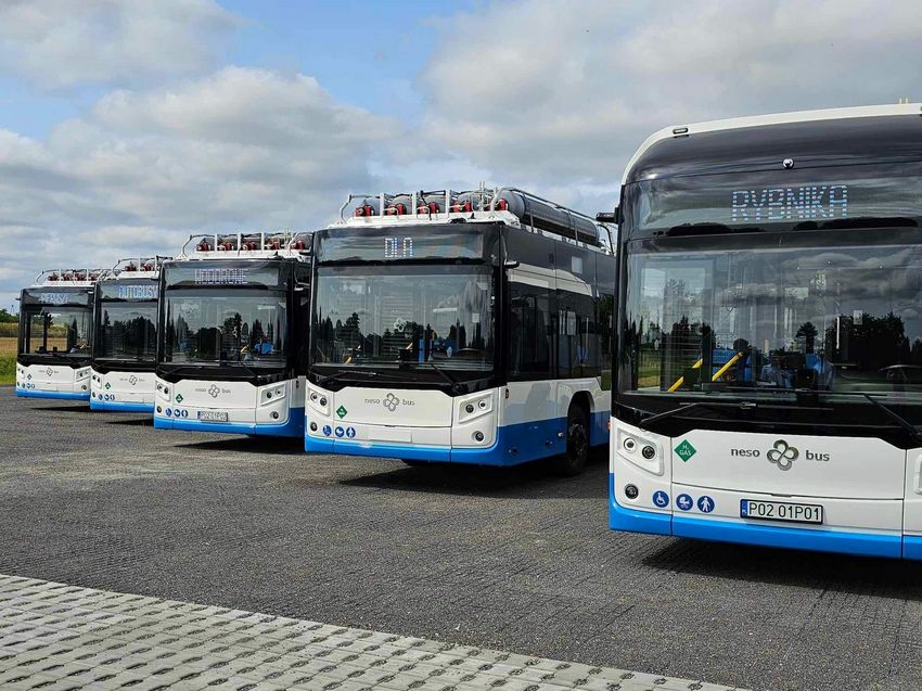 5 rybnickich autobusów wodorowych