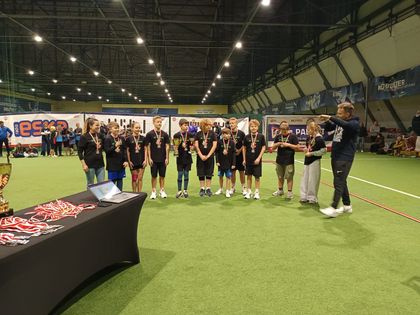 Uczniowie z medalami