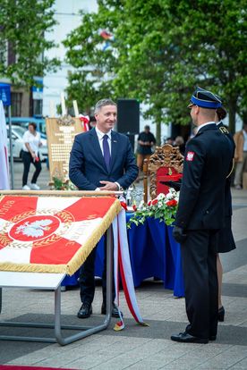 Uroczyste obchody 150-lecia rybnickiej straży pożarnej - Rynek w Rybniku