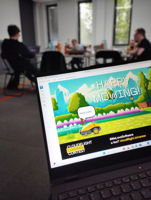 Plakat konkursu Coding Contest