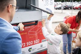 Warsztaty dla pierwszoklasistów dotyczące elektrośmieci