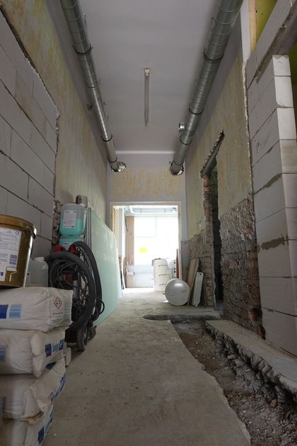 Remont nowej filii bibliotecznej na Nowinach