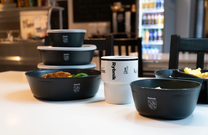 Rybnickie kaucjonowane naczynie na posiłki na wynos