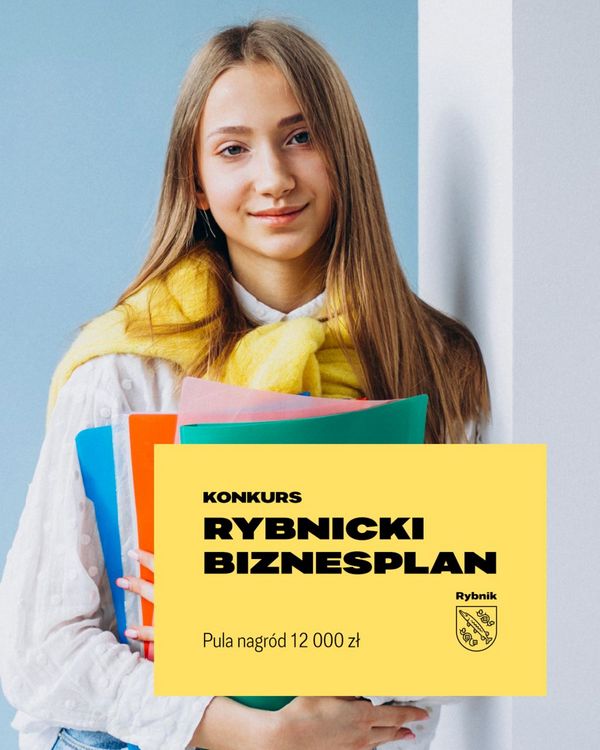 plakat przedstawiający akcję biznesplan