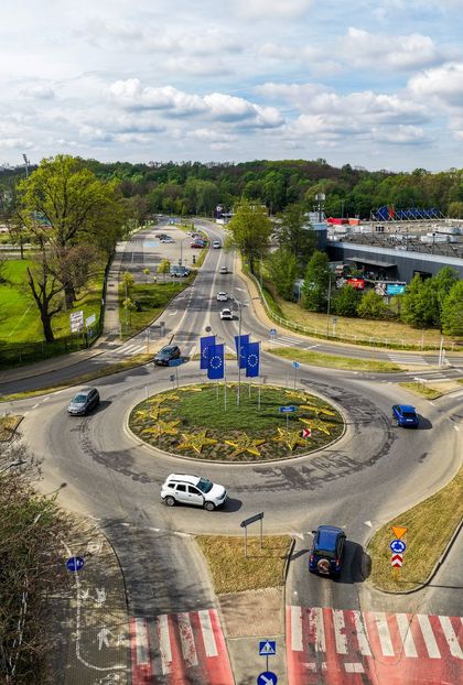 Zdjęcie na drogę z lotu ptaka